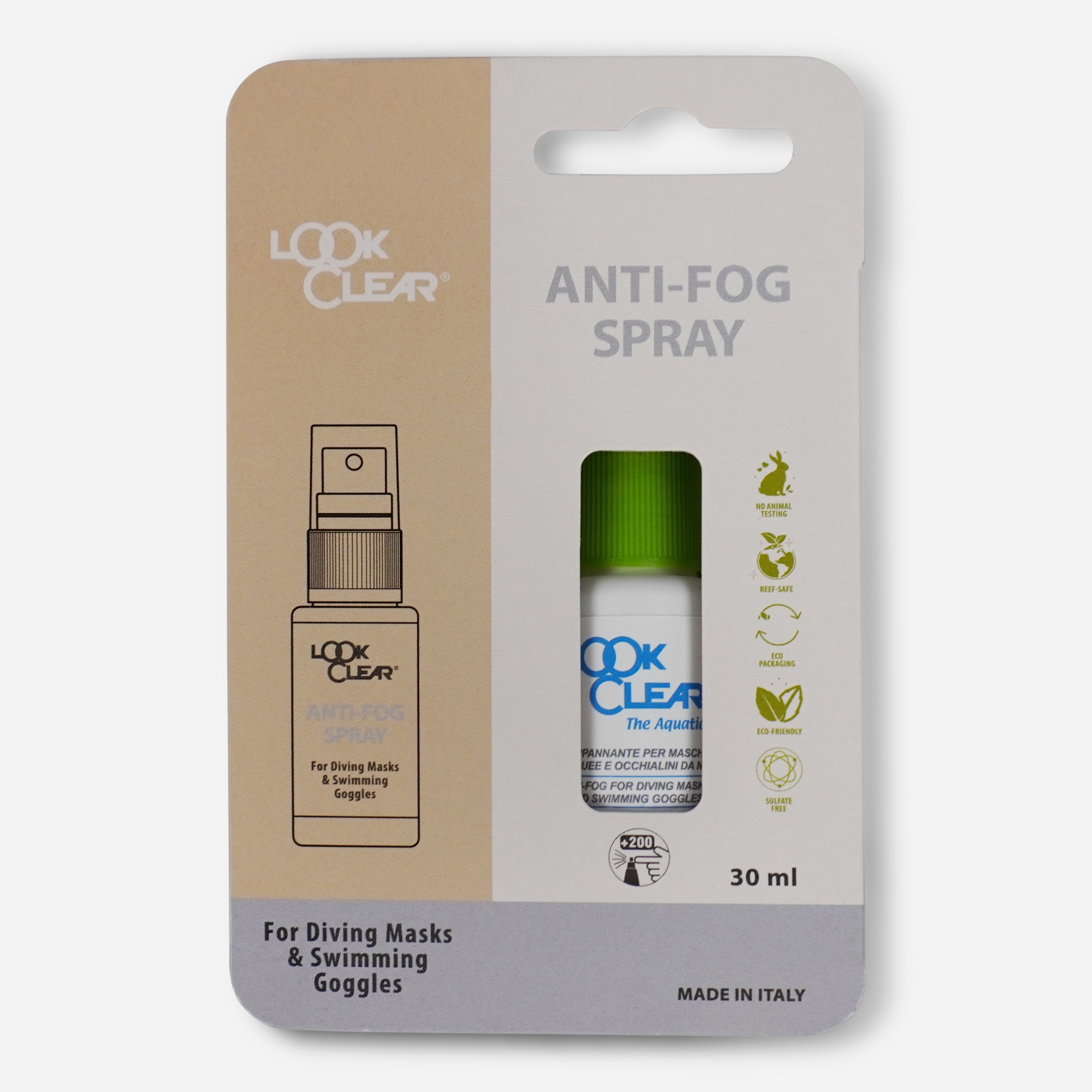 Look Clear Anti-Fog Spray 30ml