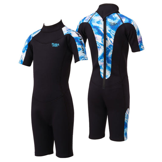 TUSA SPORT UA5308 2mm Shorty Wetsuit Youth