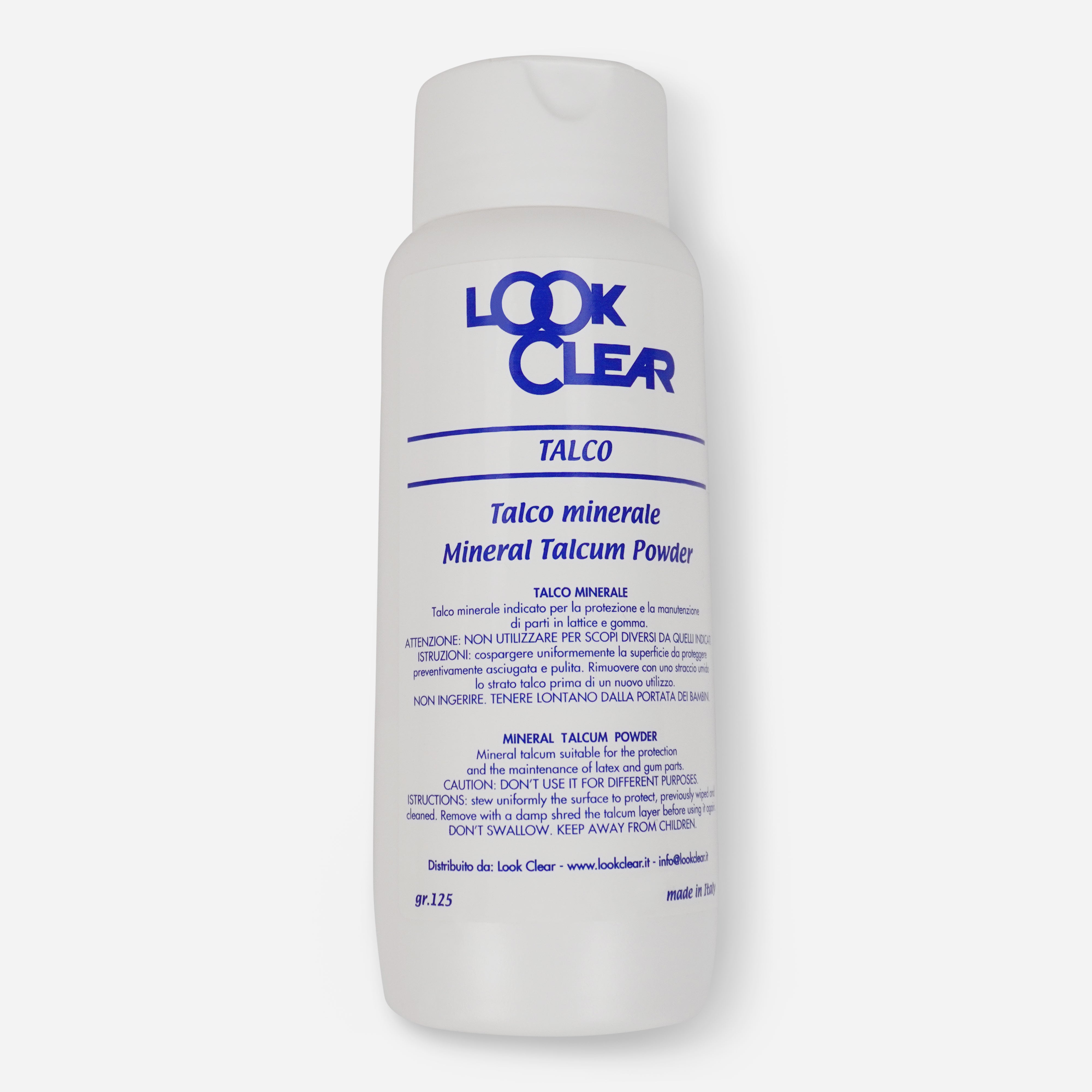 Look Clear Mineral Talc 125g
