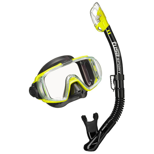 TUSA SPORT UC3125 Mask and Snorkel Set ADULT Black Series